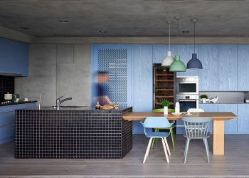65 Blue Kitchen Cabinet Ideas for Your Decorating Inspiration